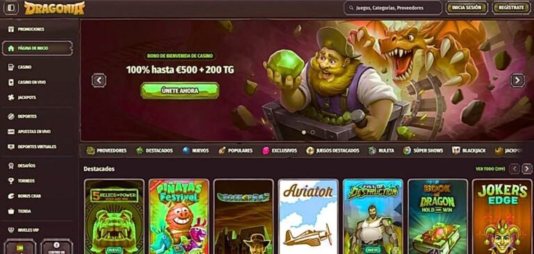 Dragonia bonus sans dépôt